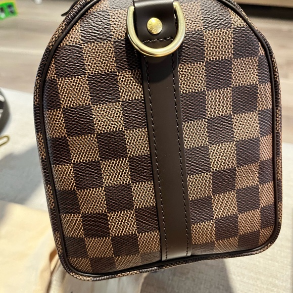 Like New Authentic Louis Vuitton Speedy 25B Damier Ebene - Picture 5 of 17